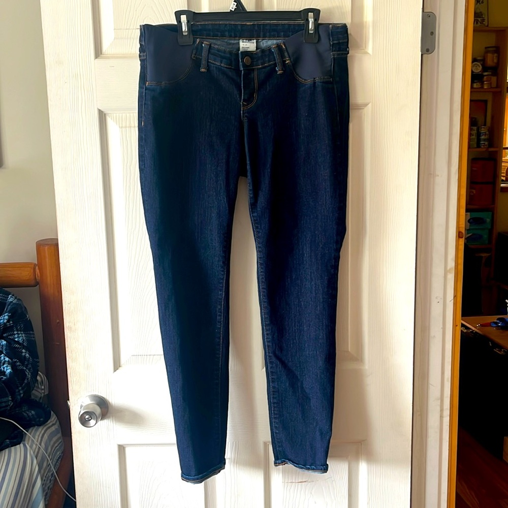 Old Navy Women's Skinny Jeans - Dark Blue